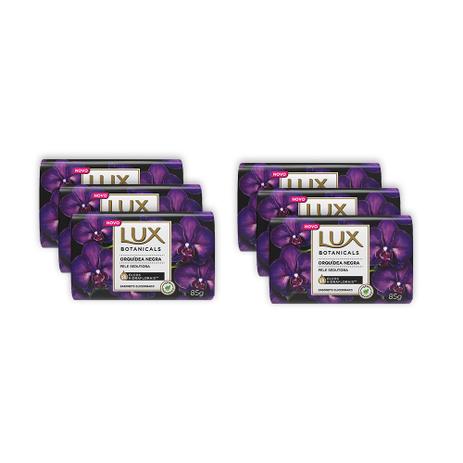 Kit Sabonete Lux Orquidea Negra 85g 6 Unidades Menor preço em Kit Sabonete Lux Orquidea Negra 85g 6 Unidades