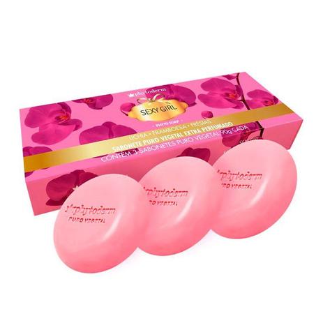 Kit Sabonete Phytoderm Sexy Girl Com 3 Unidades Menor preço em Kit Sabonete Phytoderm Sexy Girl Com 3 Unidades