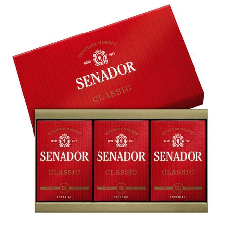 Kit Sabonete Senador Classic 3x130g - Memphis Menor preço em Kit Sabonete Senador Classic 3x130g - Memphis