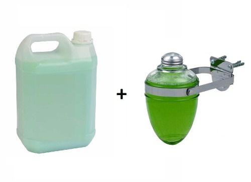 Kit Saboneteira Vidro Giratoria e Sabonete Liquido Erva Doce 5l - Franzuk Menor preço em Kit Saboneteira Vidro Giratoria e Sabonete Liquido Erva Doce 5l - Franzuk