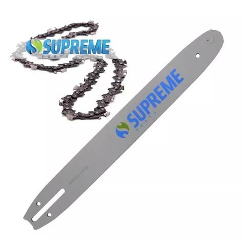 Kit Sabre Barra + Corrente Motosserra Makita DCS340 DCS401 16 pol 28 Dentes - Supreme parts Menor preço em Kit Sabre Barra + Corrente Motosserra Makita DCS340 DCS401 16 pol 28 Dentes - Supreme parts