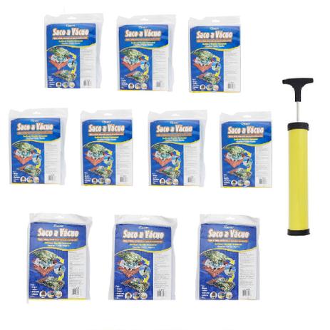 Kit Sacos a Vácuo 5un. 50 x 60cm + 5un. 90 x 130cm + Bomba - Western é boa?