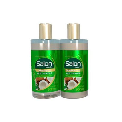 Kit Salon Beauty Shampoo e Condicionador Óleo de Coco é boa?