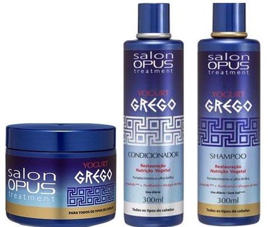 Kit Salon Opus Treatment Yogurt Grego Menor preço em Kit Salon Opus Treatment Yogurt Grego