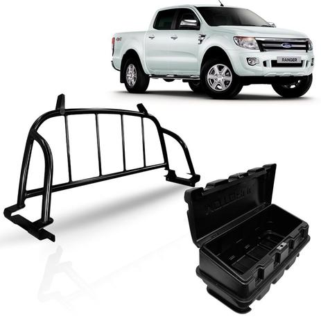 Kit Santo Antonio Ranger 2013 2014 2015 + Bau Pickup Mala - Nacional Menor preço em Kit Santo Antonio Ranger 2013 2014 2015 + Bau Pickup Mala - Nacional