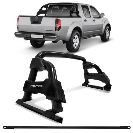 Kit Santo Antonio Simples Track ST-R Frontier SEL 08 a 16 CD Preto + Grade de Vidro Vigia Preto Menor preço em Kit Santo Antonio Simples Track ST-R Frontier SEL 08 a 16 CD Preto + Grade de Vidro Vigia Preto