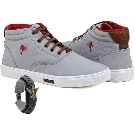 Sapatênis Botinha Cano Médio Masculino Polo Joy em Promoção | Ofertas na  Americanas