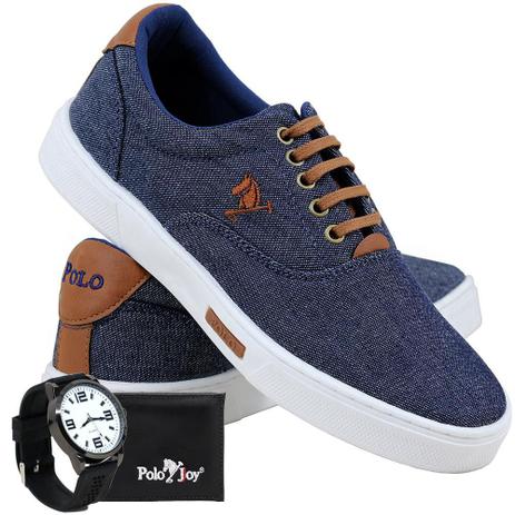 sapatenis lona masculino