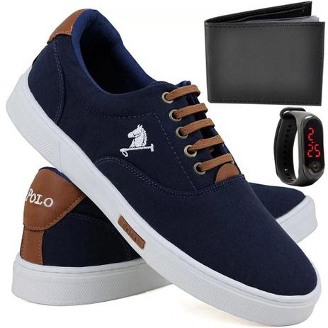 Kit Sapatênis Polo Joy Masculino + Carteira + Relógio Casual é ruim? Kit Sapatênis Polo Joy Masculino + Carteira + Relógio Casual é boa?