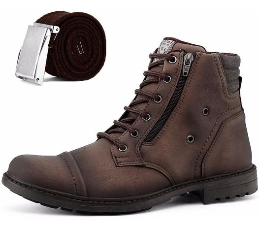 botina casual masculina