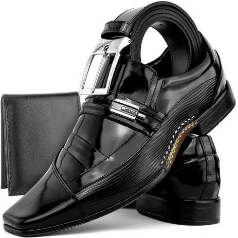 Kit Sapato Social Dhl Venetto Masculino Preto - Dhl Calçados - Kit  Masculino - Magazine Luiza