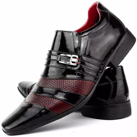 sapato social brilhante