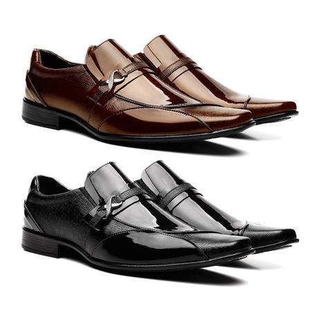 sapato social masculino venetto verniz