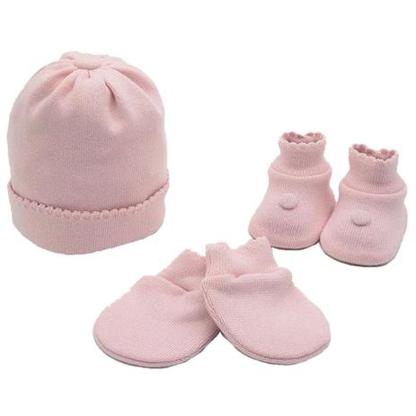 Kit Sapato Touca E Luva Conjunto para Recem Nascido Menino Menina - Sanches  - Moda Infantil - Magazine Luiza