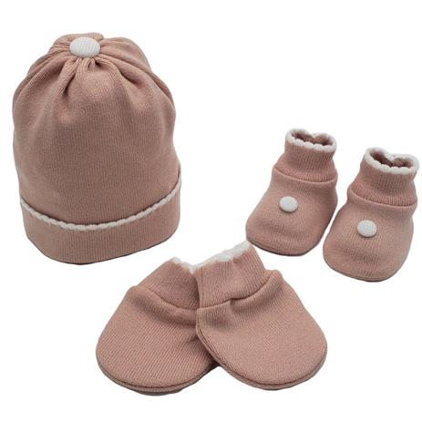 Kit Sapato Touca E Luva Conjunto para Recem Nascido Menino Menina - Sanches  - Conjuntos de Bebês - Magazine Luiza