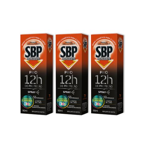 Kit SBP Repelente Pro Spray Kids 90ml 3 Unidades - Air wick Menor preço em Kit SBP Repelente Pro Spray Kids 90ml 3 Unidades - Air wick