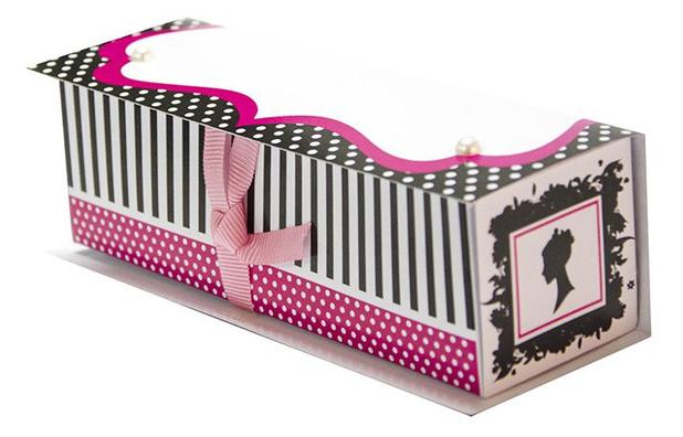 Kit Scrap Festa Caixa Retangular Pink e Preto KSF016 com 10 unidades - Toke e Crie by Ivy Larrea Menor preço em Kit Scrap Festa Caixa Retangular Pink e Preto KSF016 com 10 unidades - Toke e Crie by Ivy Larrea