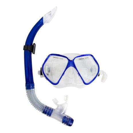Kit Scuba com Máscara de Mergulho e Respirador - Nautika Menor preço em Kit Scuba com Máscara de Mergulho e Respirador - Nautika