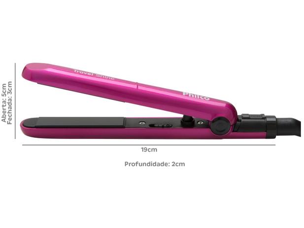 Kit Secador e Chapinha de Viagem - Philco Travel Shine