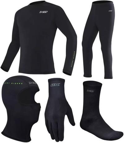 calça e camisa segunda pele