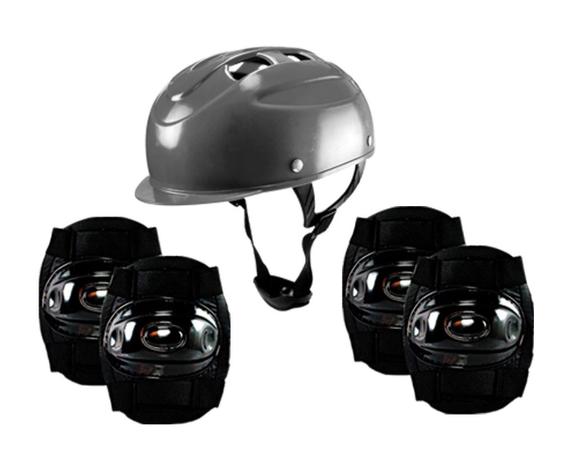 Kit Segurança Proteção Infantil Para Skate Patins Patinete - CP02 PRETO - Lotus Menor preço em Kit Segurança Proteção Infantil Para Skate Patins Patinete - CP02 PRETO - Lotus