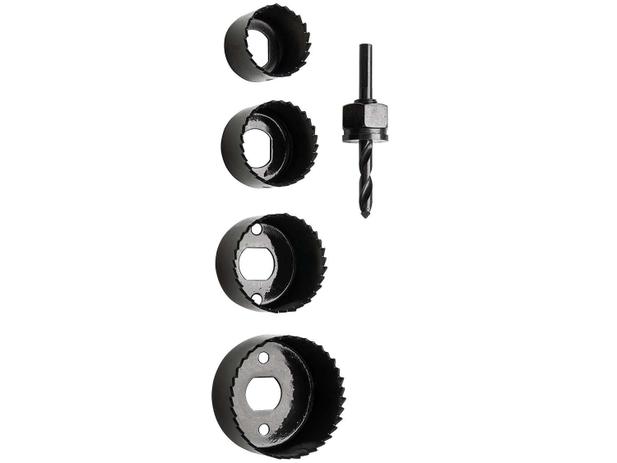 Kit Serra Copo para Madeira 5 Peças - Tramontina 42625501 Menor preço em Kit Serra Copo para Madeira 5 Peças - Tramontina 42625501