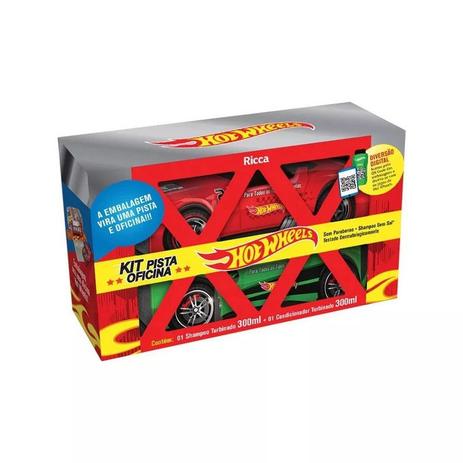 Kit Sh Turb 300mL + Cond Turb 300mL Hot Wheels Pista Oficina - Ricca Menor preço em Kit Sh Turb 300mL + Cond Turb 300mL Hot Wheels Pista Oficina - Ricca
