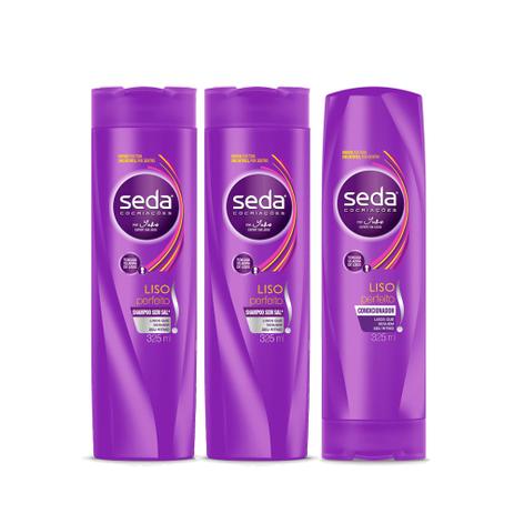 Kit Shampoo 2 unidades + Condicionador Seda Liso Perfeito 325ml é boa?