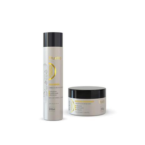 Kit Shampoo 300ml + Máscara Tutano e Queratina Duetto 280g Menor preço em Kit Shampoo 300ml + Máscara Tutano e Queratina Duetto 280g