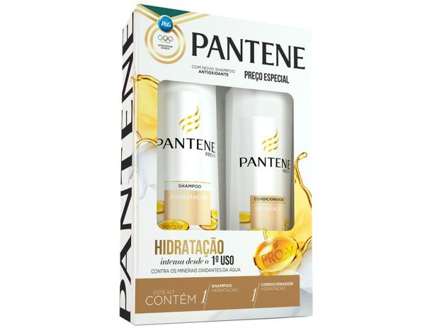 Kit Shampoo 400ml + Condicionador Pantene - Hidratação Pro-V 200ml