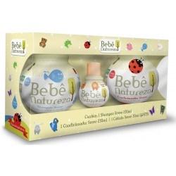 Kit Shampoo + Condicionador Bebê Natureza Suave Biotropic 230ml Grátis Colônia 30ml Menor preço em Kit Shampoo + Condicionador Bebê Natureza Suave Biotropic 230ml Grátis Colônia 30ml