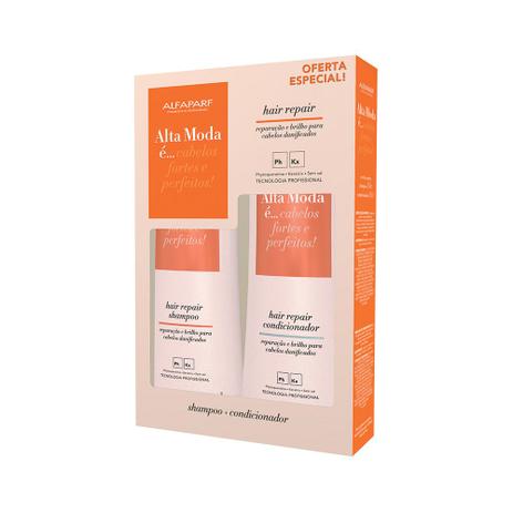 Kit Shampoo + Condicionador Hair Repair Alta Moda - Alfaparf Menor preço em Kit Shampoo + Condicionador Hair Repair Alta Moda - Alfaparf