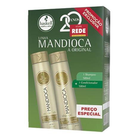 Kit Shampoo + Condicionador Haskell Mandioca 500ml Edição Especial Menor preço em Kit Shampoo + Condicionador Haskell Mandioca 500ml Edição Especial