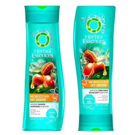 Kit Shampoo + Condicionador Herbal Essences Moroccan My Shine Menor preço em Kit Shampoo + Condicionador Herbal Essences Moroccan My Shine