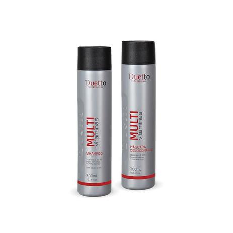 Kit Shampoo + Condicionador Multi Vitaminas Duetto Menor preço em Kit Shampoo + Condicionador Multi Vitaminas Duetto