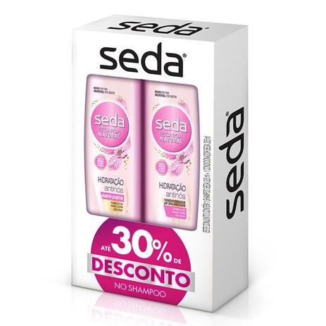 Kit Shampoo + Condicionador Seda Hidratação Anti Nós Preço Especial Menor preço em Kit Shampoo + Condicionador Seda Hidratação Anti Nós Preço Especial