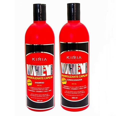 Kit Shampoo Condicionador WHey Reforce Kiria 2X500ml - Kiria hair é boa?