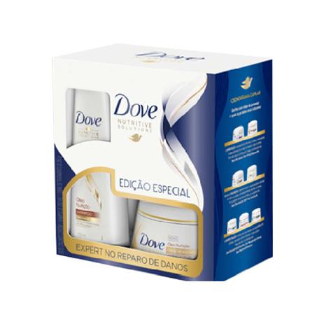 Kit Shampoo Dove Óleo Nutrição + Máscara De Tratamento Menor preço em Kit Shampoo Dove Óleo Nutrição + Máscara De Tratamento