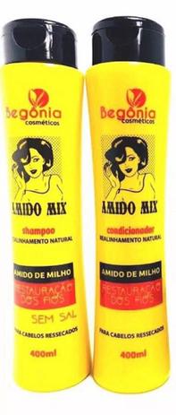 Kit Shampoo e Condicionador 400 ml Amido Mix - Begônia é boa?