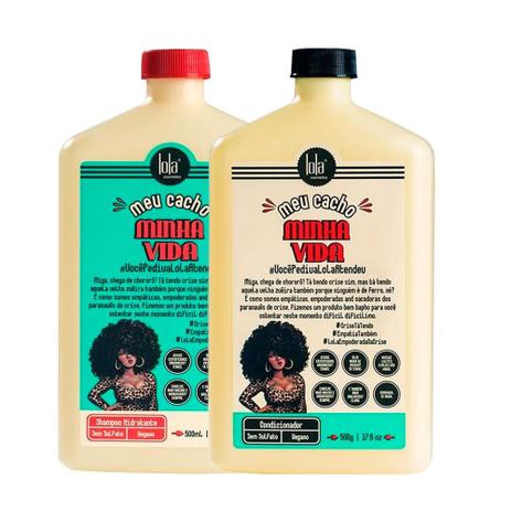 Kit Shampoo e Condicionador Lola Meu Cacho Minha Vida 500ml - Lola Cosmetics é boa?