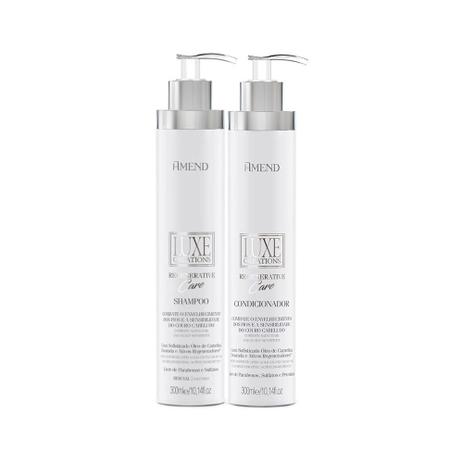 Kit Shampoo e Condicionador Luxe Creations Regenerative Care - Amend Menor preço em Kit Shampoo e Condicionador Luxe Creations Regenerative Care - Amend