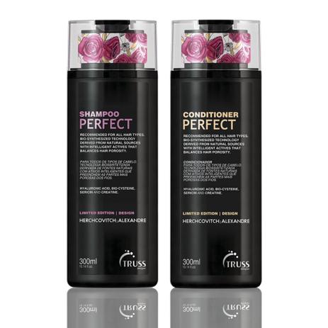 Kit Shampoo e Condicionador Truss Perfect Alexandre Herchcovitch - 300ml Menor preço em Kit Shampoo e Condicionador Truss Perfect Alexandre Herchcovitch - 300ml