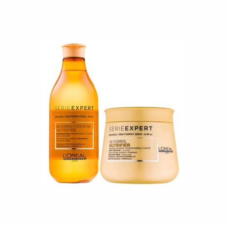 Kit Shampoo e Máscara LOréal Nutrifier Sem Silicone - Loreal Menor preço em Kit Shampoo e Máscara LOréal Nutrifier Sem Silicone - Loreal