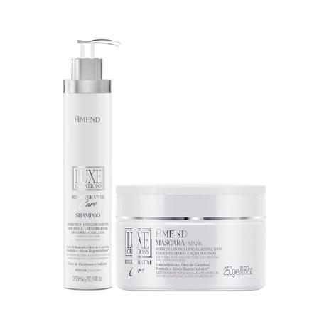 Kit Shampoo e Máscara Luxe Creations Regenerative Care - Amend Menor preço em Kit Shampoo e Máscara Luxe Creations Regenerative Care - Amend