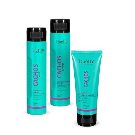 Kit Shampoo Low poo +Condicionador Co Wahs + Leave In - Duetto Menor preço em Kit Shampoo Low poo +Condicionador Co Wahs + Leave In - Duetto