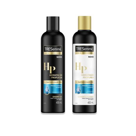 Kit Shampoo Tresseme Hidratacao Profunda 400ml + Condicionador Tresseme Hidratacao Profunda 400ml - Tresemmé Menor preço em Kit Shampoo Tresseme Hidratacao Profunda 400ml + Condicionador Tresseme Hidratacao Profunda 400ml - Tresemmé