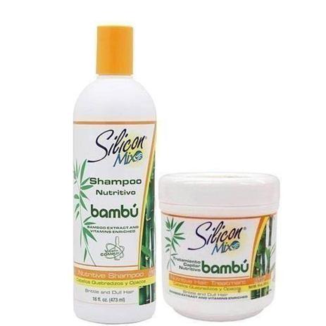 Kit Silicon Mix Bambu - Shampoo 473ml + Máscara 450g Menor preço em Kit Silicon Mix Bambu - Shampoo 473ml + Máscara 450g