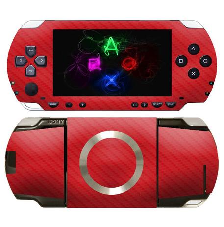 Kit Skin Adesivo Protetor 4D Fibra de Carbono PSP 1000 Fat (4D Vermelho) - Bd cases é boa?
