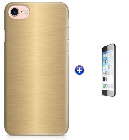 Kit Skin Adesivo Protetor iPhone 7 + Pel Vidro (Dourado Escovado) - Bd cases é ruim? Kit Skin Adesivo Protetor iPhone 7 + Pel Vidro (Dourado Escovado) - Bd cases é boa?