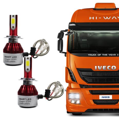 Kit Smart Led Caminhão Van H7 8000 Lumens Lâmpadas Bivolt - Tay tech Menor preço em Kit Smart Led Caminhão Van H7 8000 Lumens Lâmpadas Bivolt - Tay tech